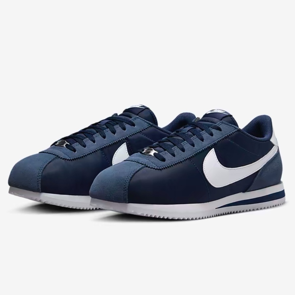 NIB- Nike Cortez Basic Nylon ‘06 “Midnight Navy”Men Sneakers-